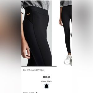 Alala Black Thermal Leggings